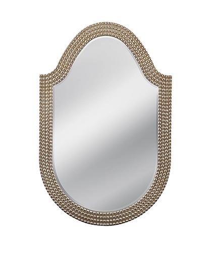Shiielded Wall Mirror by Bassett Mirror
