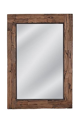 Rustic Floor Mirror by Bassett Mirror