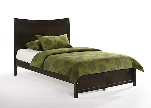 Blackpepper Dark Chocolate Platform Bed by Night & Day Furniture