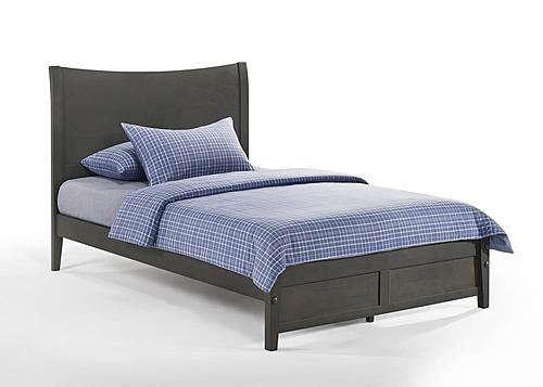 Blackpepper Stonewash Platform Bed by Night & Day Furniture