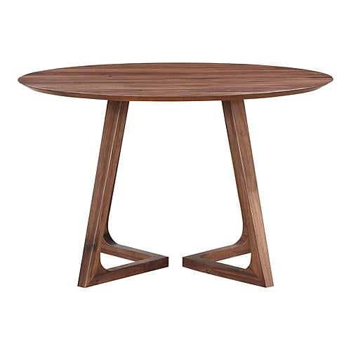 Godenza Round Dining Table Brown by Moe's Home Collection