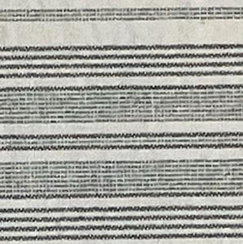 Grey Ticking Futon Cover by CottonBelle