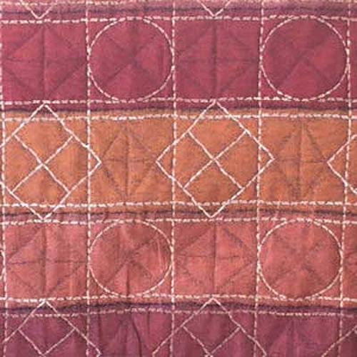 Warm Geometry Futon Cover by CottonBelle