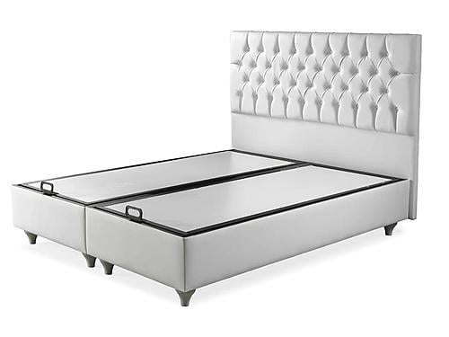 Casabed - Bed Frame - White by Casamode