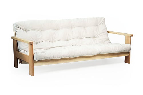 Ele Futon Frame - Solid Beech Wood Hand Rub Natural Oil Finish by Comfort Pure