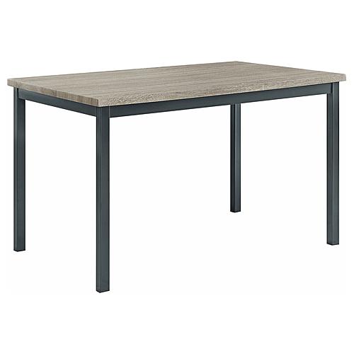 Garza 5-piece Dining Room Set Weathered Grey and Black by Coaster