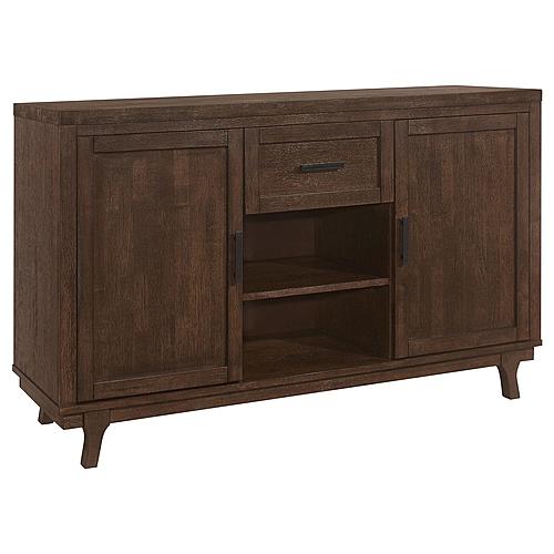 Reynolds 2-door Dining Sideboard Server Brown Oak by Coaster