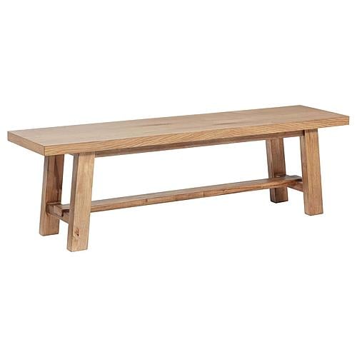 Middleton 60-inch Wood Backless Dining Bench Natural Brown by Coaster
