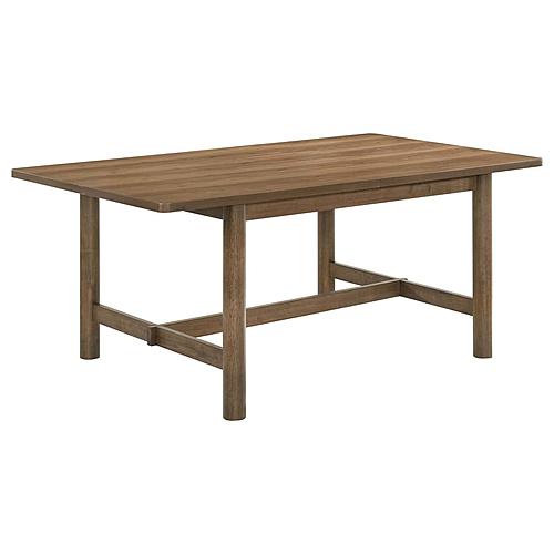 Crestmore 71-inch Rectangular Wood Dining Table Walnut by Coaster