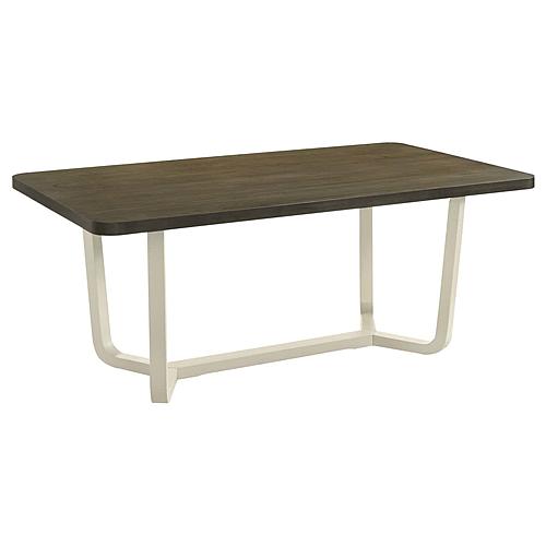 Biloxi 71-inch Rectangular Wood Dining Table Greyish Brown by Coaster