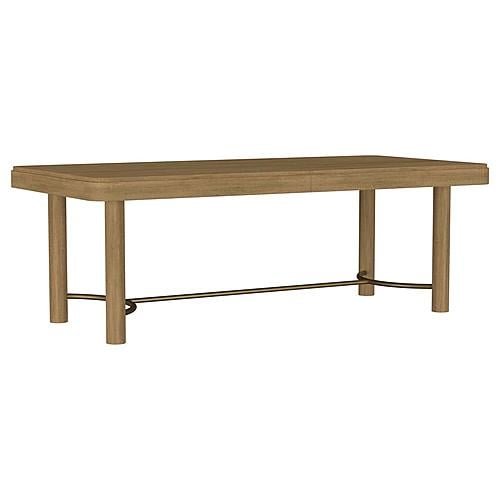 Arini 104-inch Extension Leaf Dining Table Sand Wash by Coaster