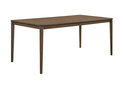Wethersfield Dining Table with Clipped Corner Medium Walnut by Coaster