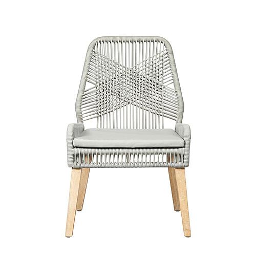 Nakia Woven Back Side Chairs Grey (Set of 2) by Coaster