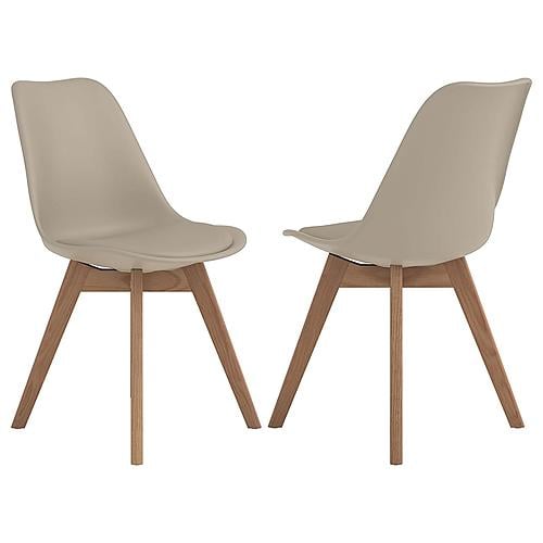 Caballo Upholstered Side Chairs Tan (Set of 2) by Coaster