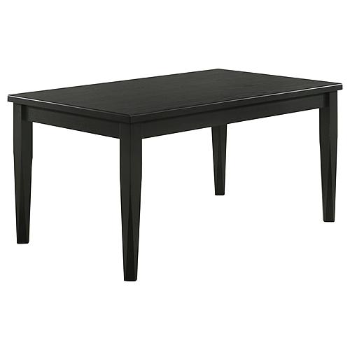Appleton 7-piece Rectangular Wood Dining Table Set Black Washed and Light Grey by Coaster