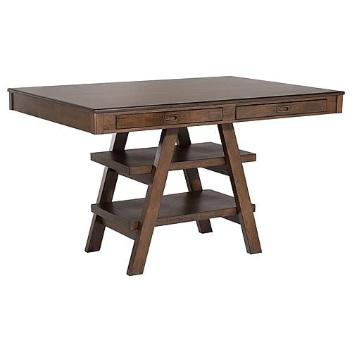 Dewey Rectangular 60-inch Counter Height Dining Table Walnut by Coaster