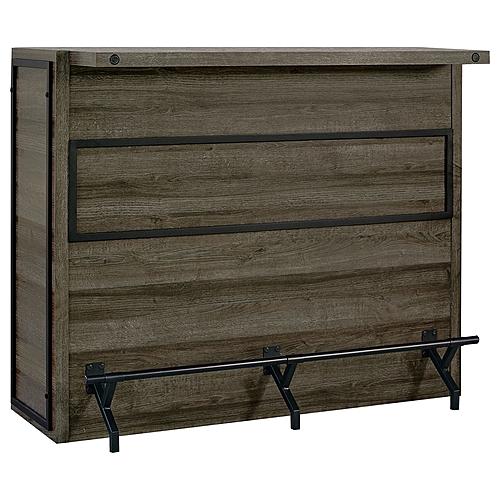 Joe 5-shelf Bar Unit Aged Oak by Coaster