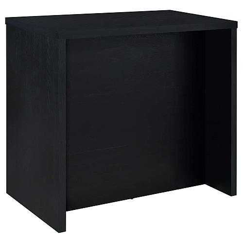 Topanga Engineered Wood Freestanding Home Bar Cabinet Black by Coaster
