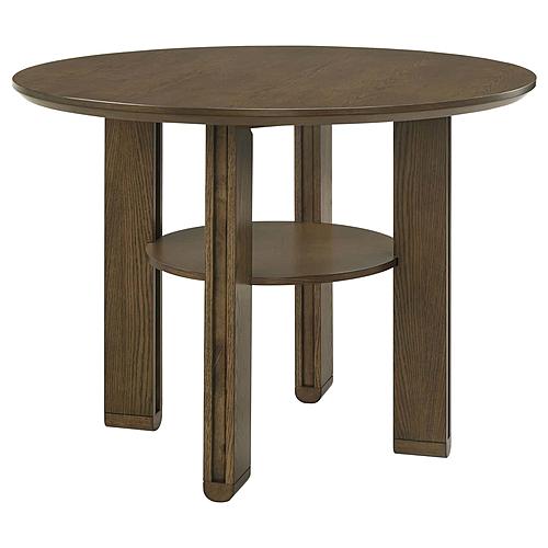 Ottowa 47-inch Round Counter Height Dining Table Brown by Coaster