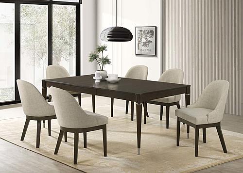 Reseda 7-piece Rectangular Dining Set Ash Brown by Coaster