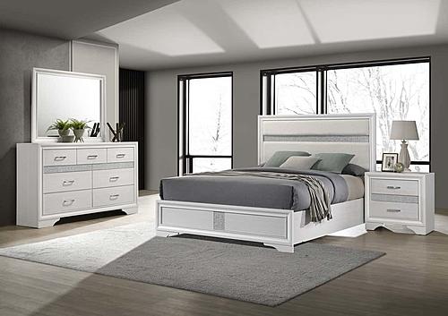 Miranda 4-piece Full Bedroom Set White by Coaster