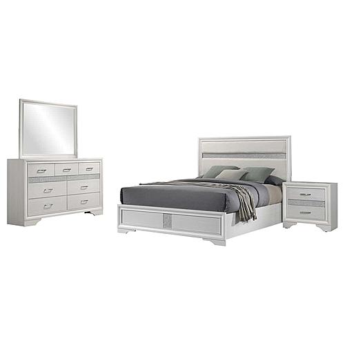 Miranda 4-piece Queen Bedroom Set White by Coaster