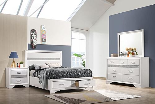 Miranda 4-piece Full Storage Bedroom Set White by Coaster