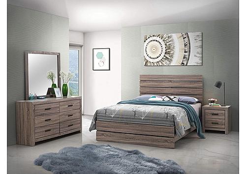 Brantford 4-piece Queen Panel Bedroom Set Barrel Oak by Coaster