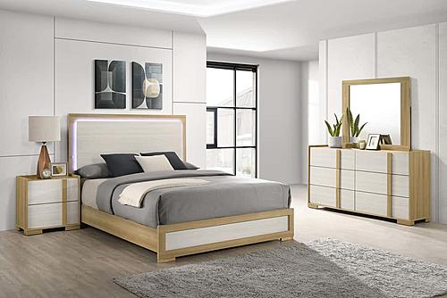 Hyland 4-piece Queen Bedroom Set Natural by Coaster