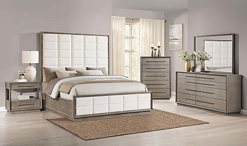 Durango Panel Bedroom Set Taupe Oak by Coaster
