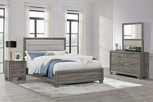 Wright 4-piece Queen Bedroom Set Brown Oak by Coaster
