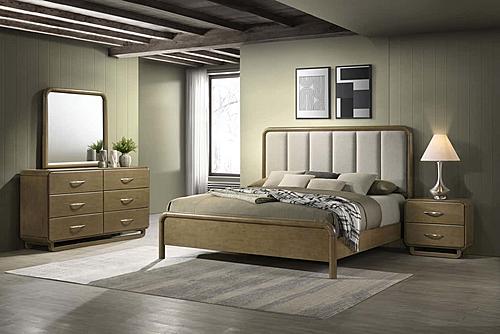 Amsbury 4-piece Queen Bedroom Set Nutmeg by Coaster