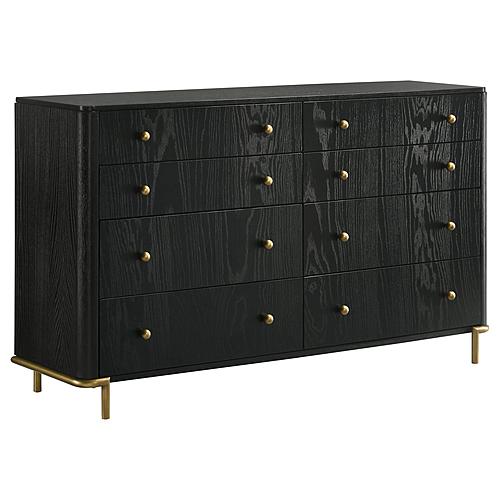 Arini 8-drawer Bedroom Dresser Black by Coaster
