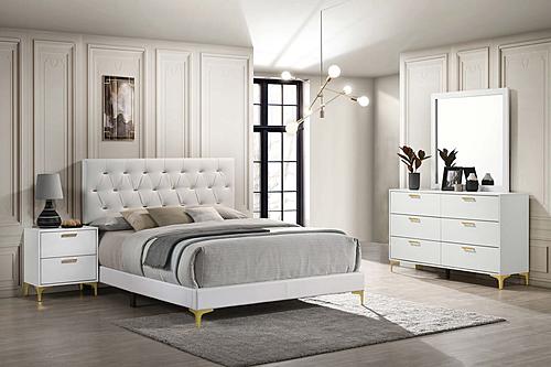 Kendall 4-piece Queen Bedroom Set White by Coaster