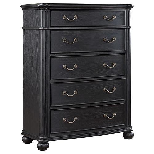 Celina 5-drawer Bedroom Chest Black by Coaster