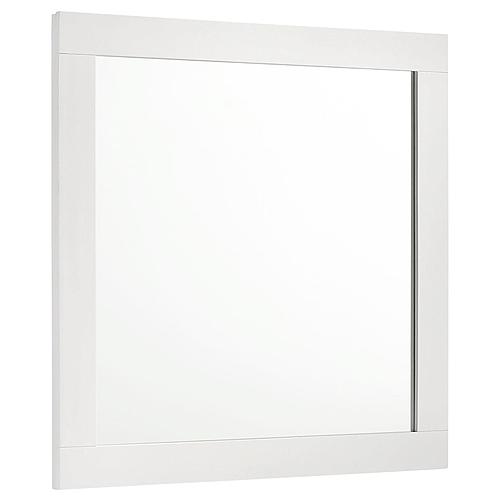 Caraway Dresser Mirror White by Coaster