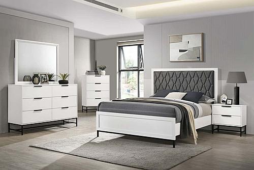Sonora 5-piece Queen Bedroom Set White by Coaster
