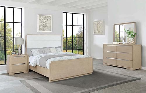 Ladera 4-piece Queen Bedroom Set Light Elm by Coaster