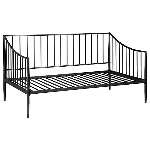 Newbury Metal Twin Daybed Frame Matte Black by Coaster
