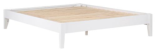 Hounslow Platform Full Bed White by Coaster