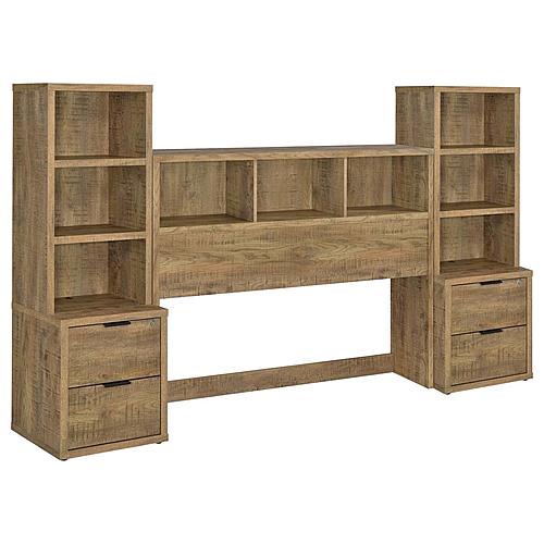 Westpark 3-piece Queen Bedroom Set Bookcase Headboard Mango by Coaster