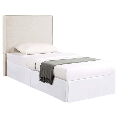 Kosmo Upholstered Twin Panel Headboard Sand by Coaster