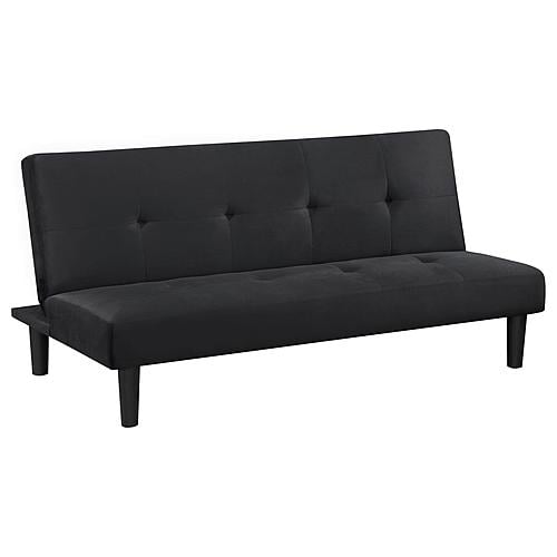 Stanford Multipurpose Upholstered Tufted Convertible Sofa Bed Black by Coaster