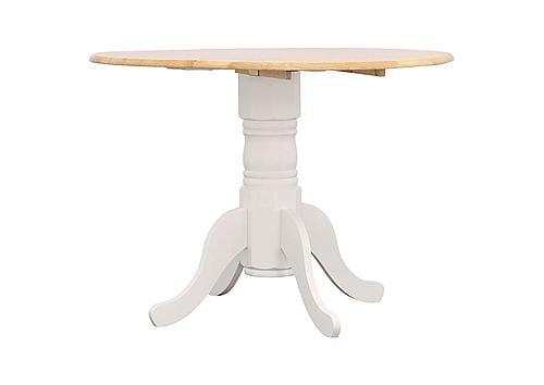 Allison 5-piece Drop Leaf Dining Set Natural Brown and White by Coaster