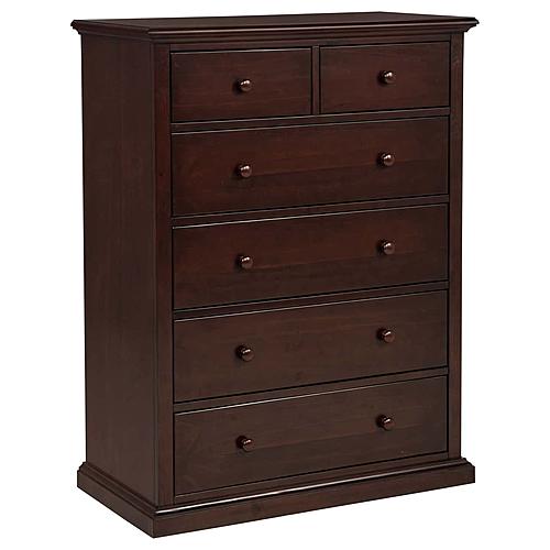 Sumerlin 6-Drawer Bedroom Chest of Drawers Cappuccino by Coaster