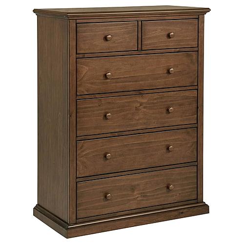 Sumerlin 6-Drawer Bedroom Chest of Drawers Medium Brown by Coaster