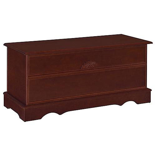 Paula Rectangular Cedar Chest Warm Brown by Coaster