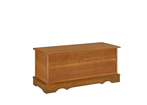 Paula Rectangular Cedar Chest Honey by Coaster
