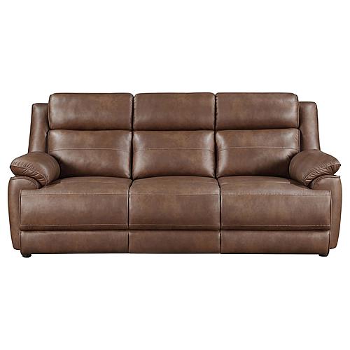 Ellington 3-piece Upholstered Padded Arm Sofa Set Dark Brown by Coaster