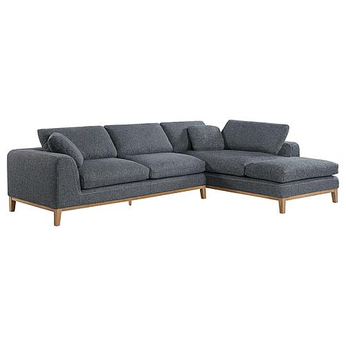 Persia 2-piece Modular Sectional Grey by Coaster